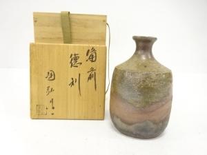 備前焼　金重陶弘造　徳利